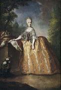 unknow artist Portrait of Maria Luisa of Spain Sweden oil painting artist